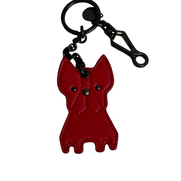 Bottega Veneta Accessories - NWOT BOTTEGA VENETA RED DOG CHAIN AND LEATHER KEY RING w/ Box